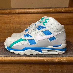 Nike Air Trainer SC High 'Barely Grey Blue Orbit' Mens Sneakers 302346-019